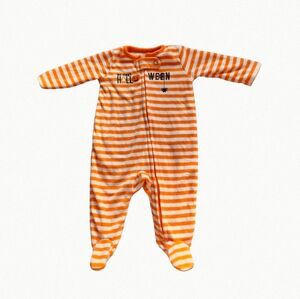 Newborn Carters 1st Halloween Footie Pajamas